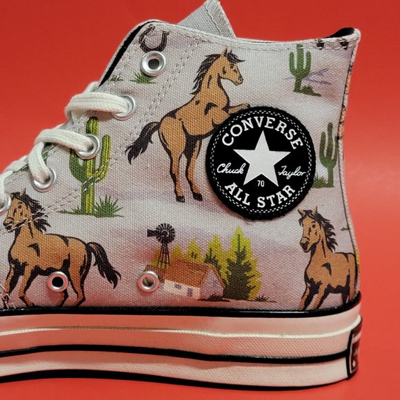 Converse Chuck 70 Hi Wild Horses 169819C Size 9.5 Men's  Sneakers - Picture 9 of 11